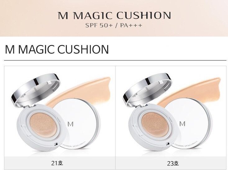 Phấn nước Missha M Magic Cushion có thành phần gì